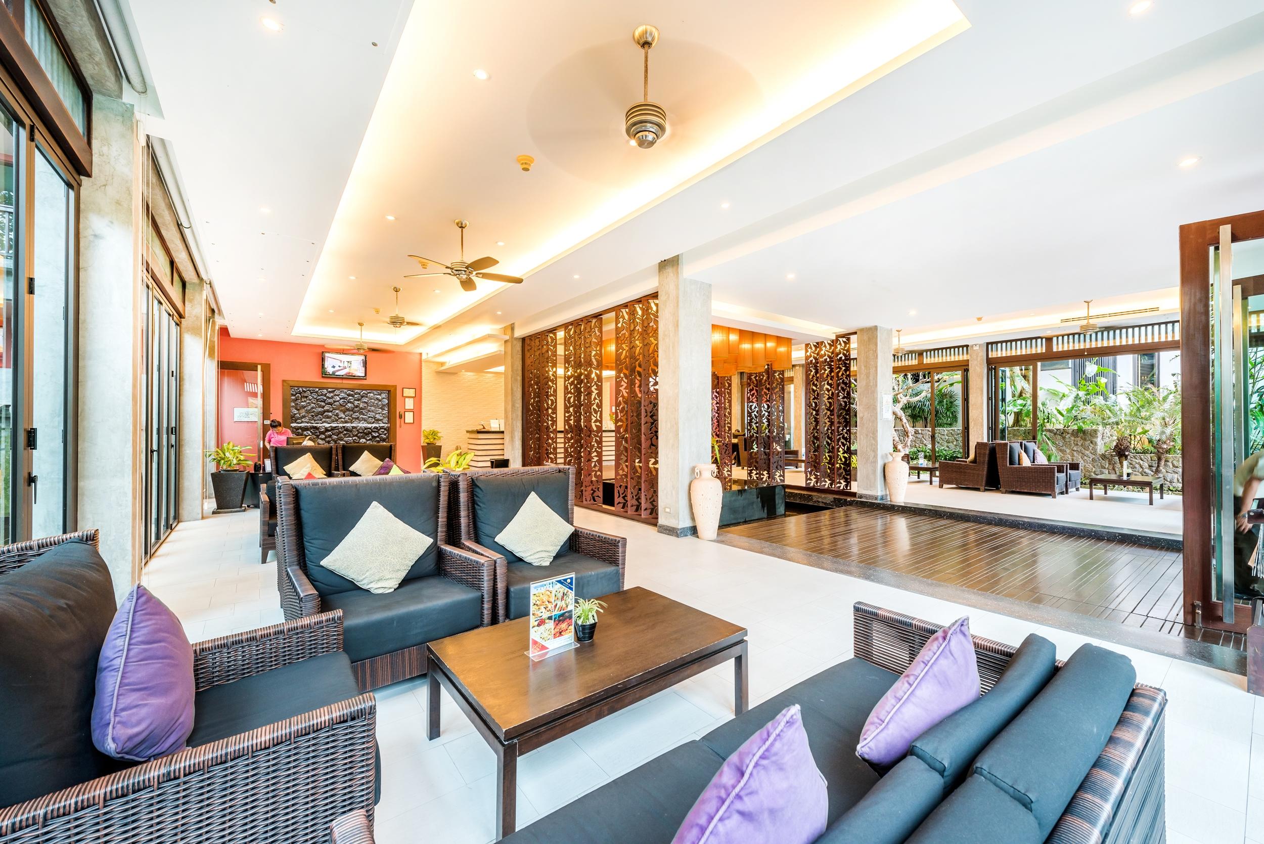 Wyndham Sea Pearl Resort, Phuket Patong Bagian luar foto Lobby